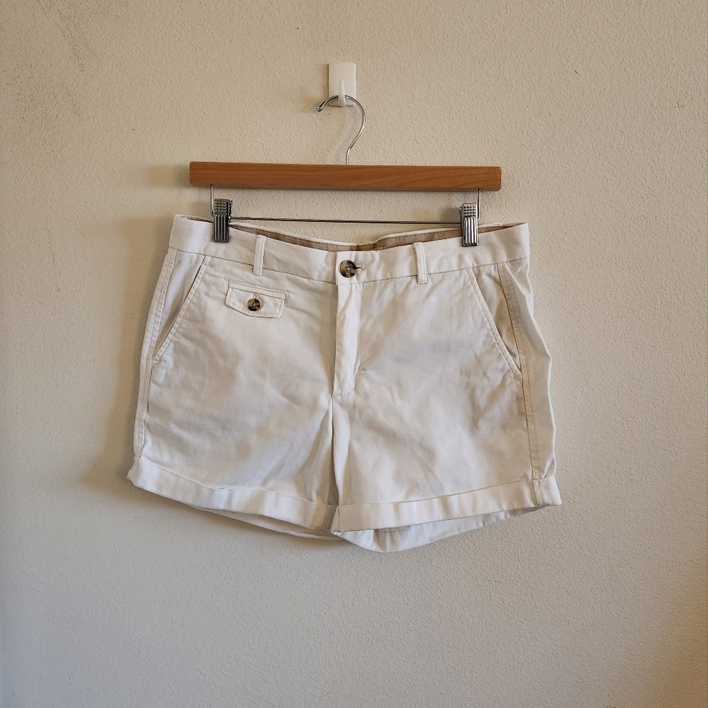 Banana republic white shorts